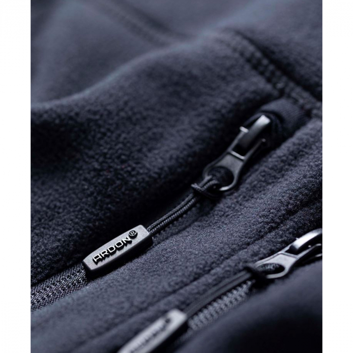 Vesta de lucru de iarna fleece MARTIN - antracit [4]