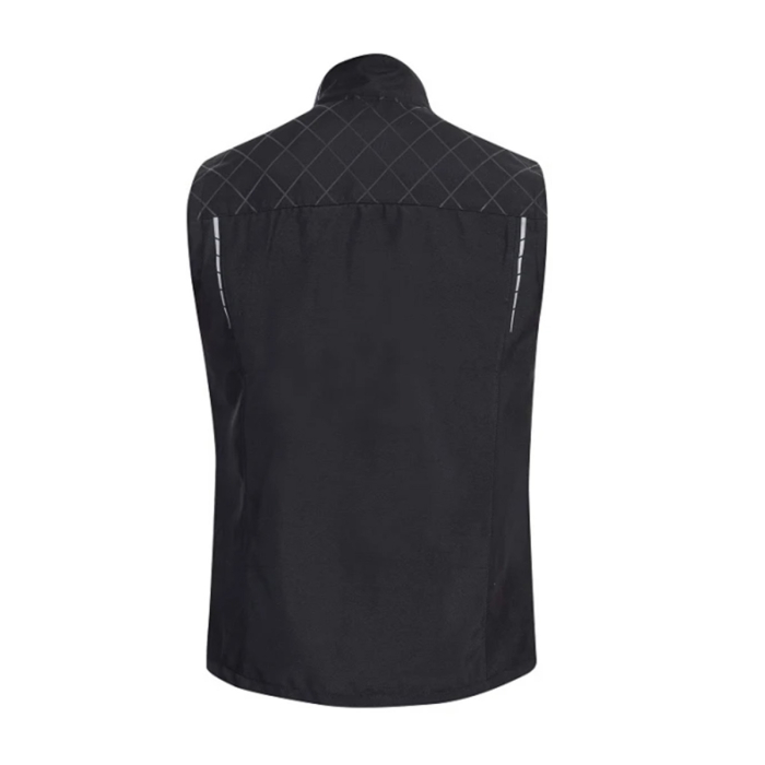 Vesta de lucru de iarna softshell VISION - negru/galben [2]