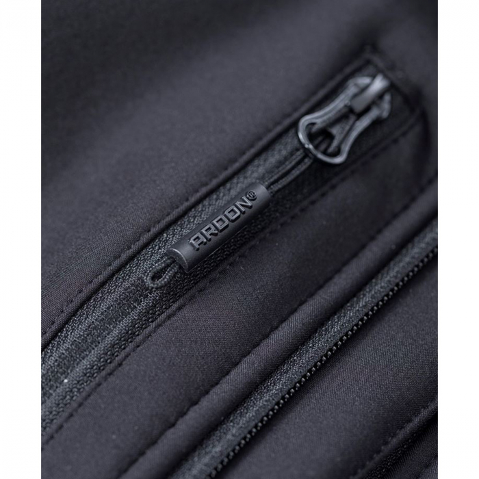Vesta de lucru softshell SIMHIT - negru [6]