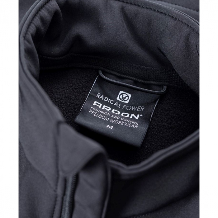 Vesta de lucru softshell SIMHIT - negru [5]