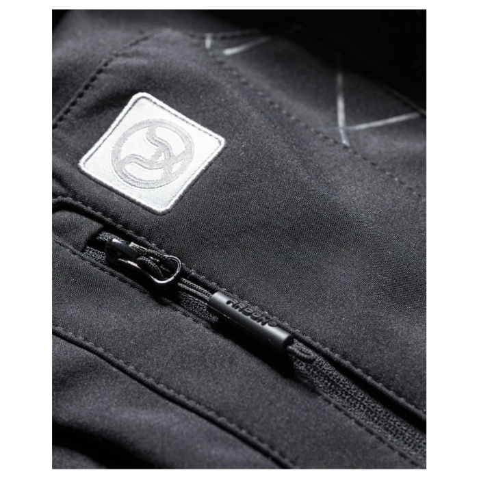 Vesta de lucru softshell VISION - negru [5]