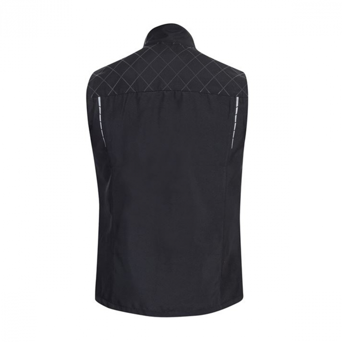 Vesta de lucru softshell VISION - negru/galben [2]