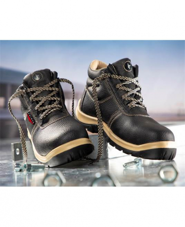 Bocanci de protectie cu bombeu compozit si lamela antiperforatie non-metalica PRIME HIGH S3 - metal free [5]