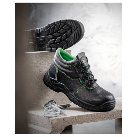 Bocanci de protectie cu bombeu metalic si lamela antiperforatie metalica FIRSTY S3 SRA [1]