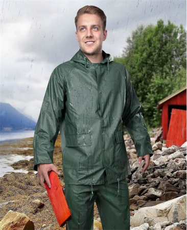 Costum de ploaie RAINMAN - verde [2]