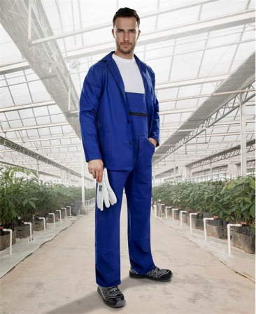 Costum salopeta de lucru (bluza + pantaloni cu pieptar) KLASIK [1]