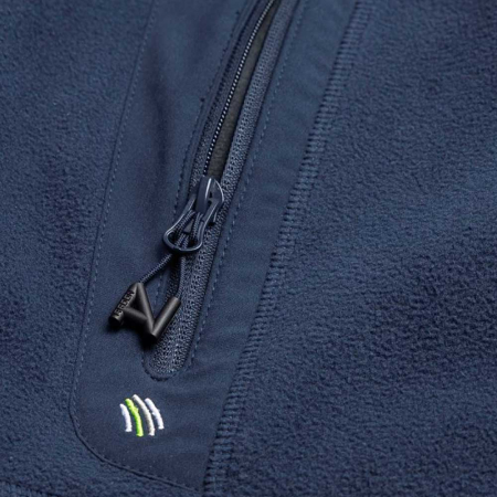 Fleece de lucru de iarna COMBO - albastru [3]