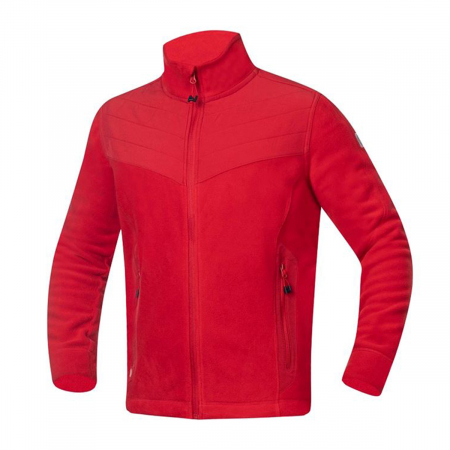 Imbracaminte de lucru - Fleece de lucru de iarna SOFTFLEECE® COMBO - rosu
