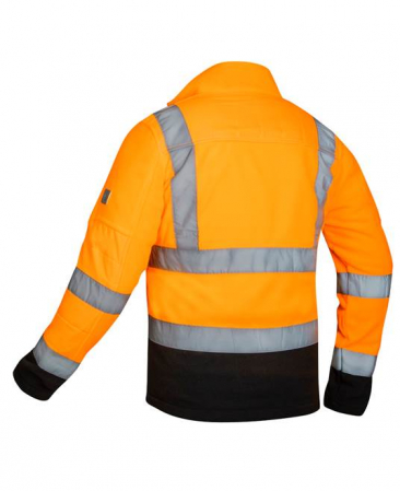Fleece de lucru reflectorizant SIGNAL - portocaliu [1]
