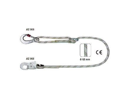 Corzi pentru pozitionare - Franghie de legatura diam.12mm, L=2m - LB100 20