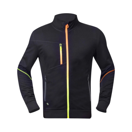Hanorac de lucru Creatron - neon/negru [3]