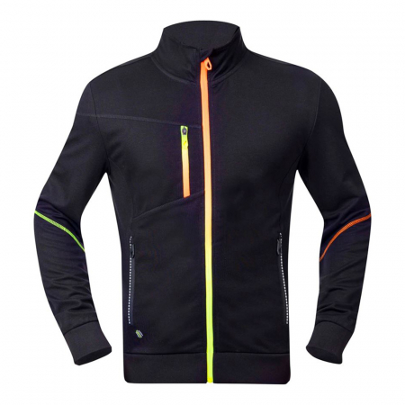 Hanorac de lucru Creatron - neon/negru [3]