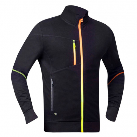 Hanorac de lucru Creatron - neon/negru [2]