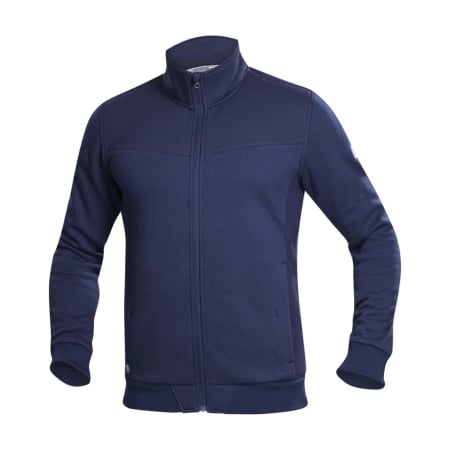 Jachete / Bluze salopeta - Hanorac fara gluga M007 - bleumarin