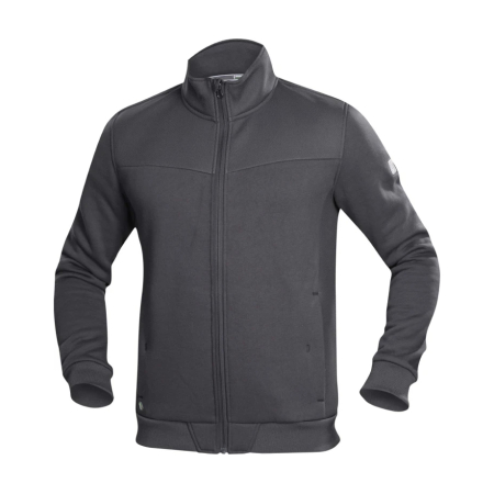 Jachete / Bluze salopeta - Hanorac fara gluga M007 - gri