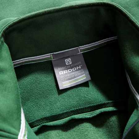 Hanorac fara gluga M007 - verde [3]