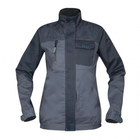 Jacheta de lucru 4TECH - asfalt/negru - pentru femei [0]