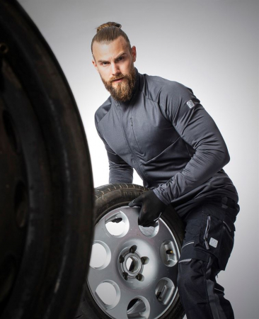 Jacheta de lucru Breeffidry - gri inchis [2]