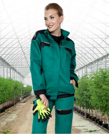 Jacheta de lucru COOL TREND - verde - pentru femei [3]