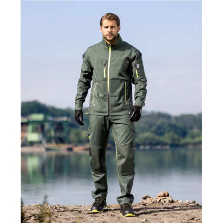 Jacheta de lucru Creatron - verde/kaki [2]