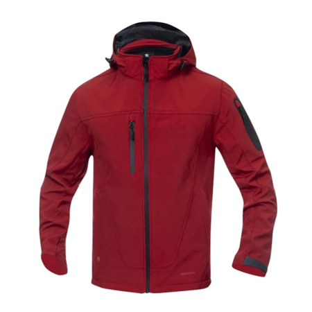 Iarna - Jacheta de lucru de iarna softshell SPIRIT WINTER - rosu