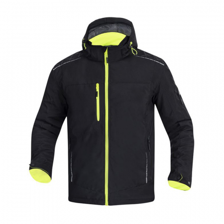 Iarna - Jacheta de lucru de iarna softshell VISION - negru/galben