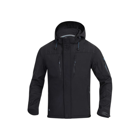 Jachete / Bluze salopeta - Jacheta de lucru softshell 4TECH - negru