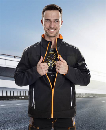 Jacheta de lucru softshell impermeabila VISION - negru [2]