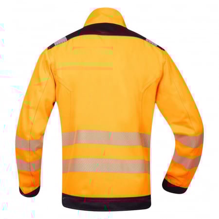 Jacheta reflectorizanta de lucru SIGNAL+ - portocaliu/negru [1]