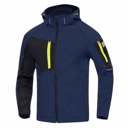 Outdoor - Jacheta softshell CITYCONIC - bleumarin