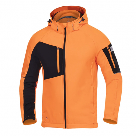 Imbracaminte de lucru - Jacheta softshell CITYCONIC - portocaliu hi vis