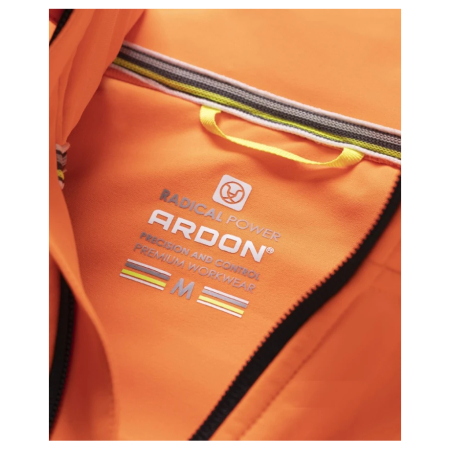Jacheta softshell CITYCONIC - portocaliu hi vis [4]