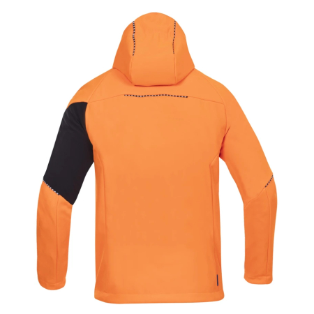 Jacheta softshell CITYCONIC - portocaliu hi vis [1]