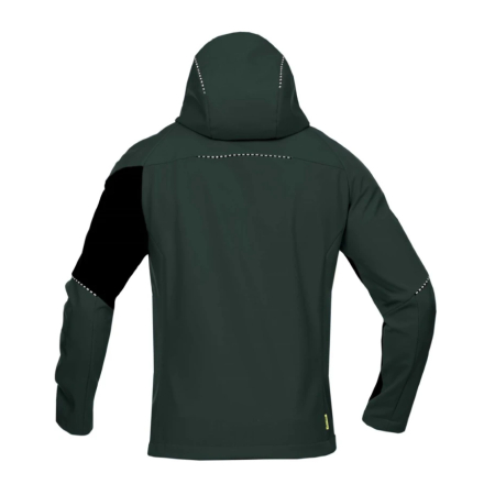 Jacheta softshell CITYCONIC - verde inchis [1]