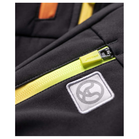 Jacheta softshell CREATRON - negru/neon [7]