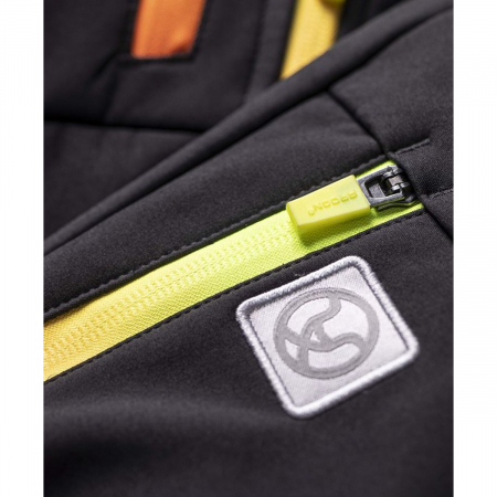 Jacheta softshell CREATRON - negru/neon [8]
