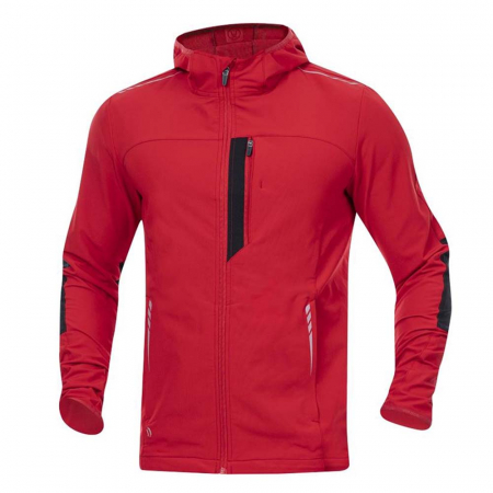 Imbracaminte de lucru - Jacheta softshell impermeabila Breeffidry - rosu