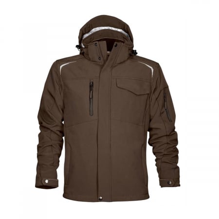 Imbracaminte de lucru - Jacheta softshell impermeabila R8ED - maro