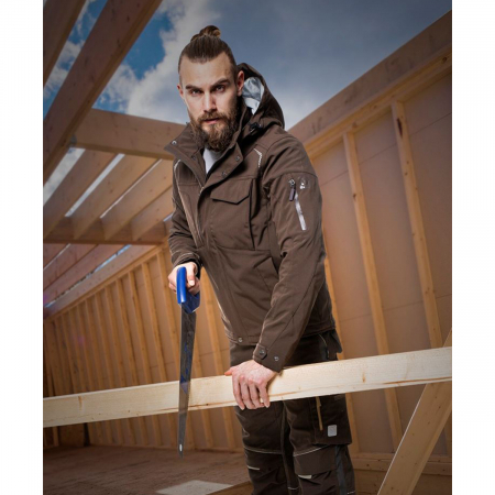 Jacheta softshell impermeabila R8ED - maro [1]