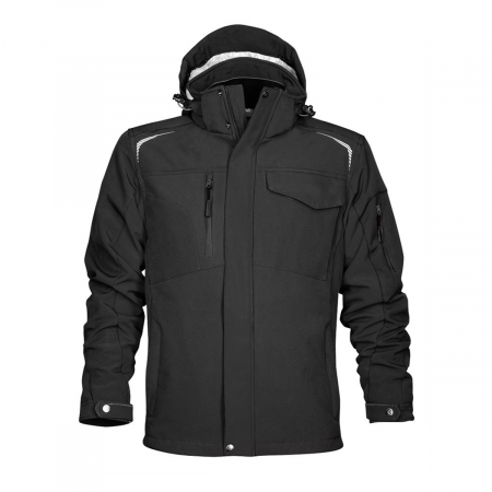 Imbracaminte de lucru - Jacheta softshell impermeabila R8ED - negru