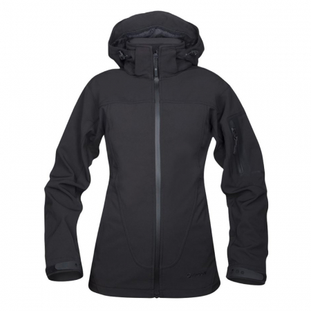 Jacheta softshell pentru femei ANIMA - negru [0]