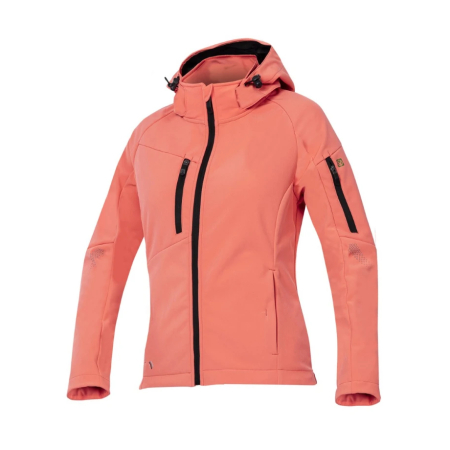 Pentru femei - Jacheta softshell pentru femei CityConic - portocaliu-neon