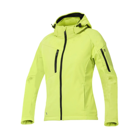 Pentru femei - Jacheta softshell pentru femei CityConic - verde-neon