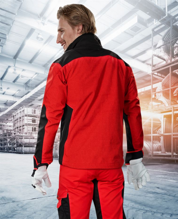 Jacheta softshell PRE100 - rosu/negru [2]