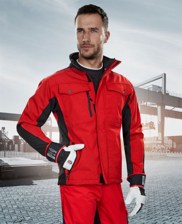 Jacheta softshell PRE100 - rosu/negru [1]