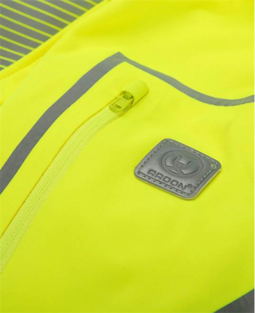 Jacheta softshell reflectorizanta SIGNAL - galben [3]