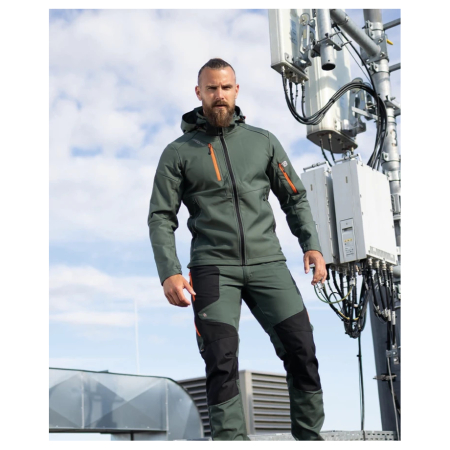 Jacheta softshell Ultrite kaki [2]