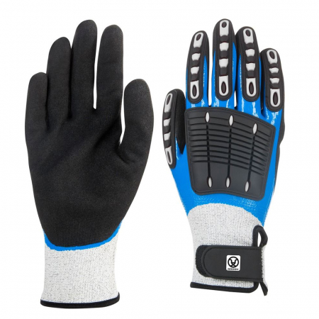 Manusi - Manusi de protectie antitaiere imersate in nitril Shield 4544C