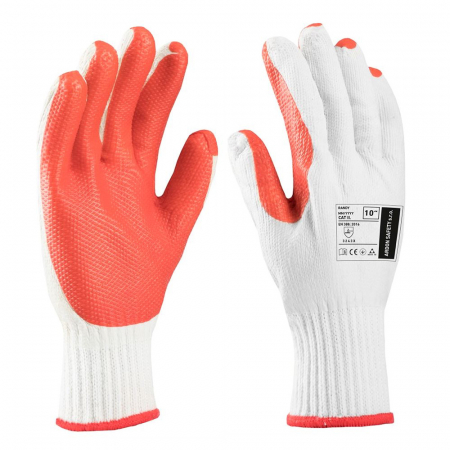 Manusi impregnate cu Latex - Manusi de protectie cu palma imersata in latex Randy - 3121X