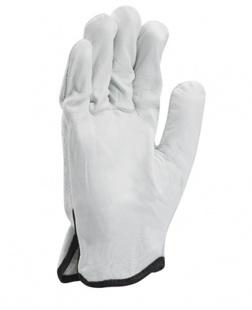 Manusi de protectie din piele de bovina integral - D FNS - gri 3242X [2]